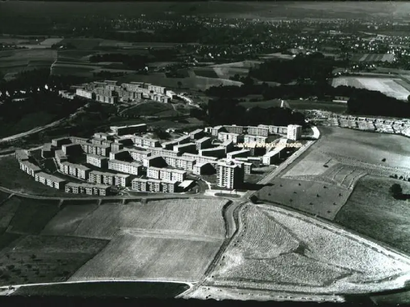 Mathildenhof, Luftbild