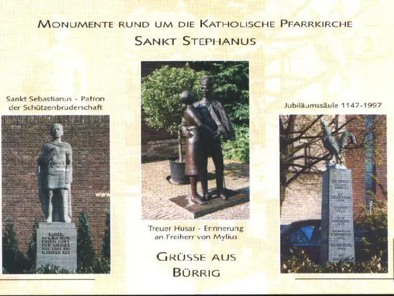 Monumente rund um die Katholische Pfarrkirche St. Stephanus