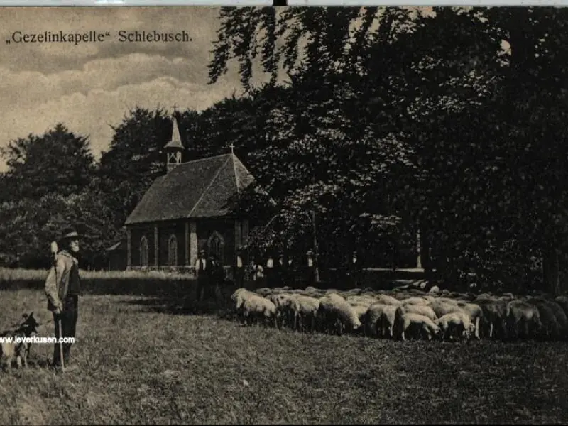 Gezelinkapelle mit Schäfer