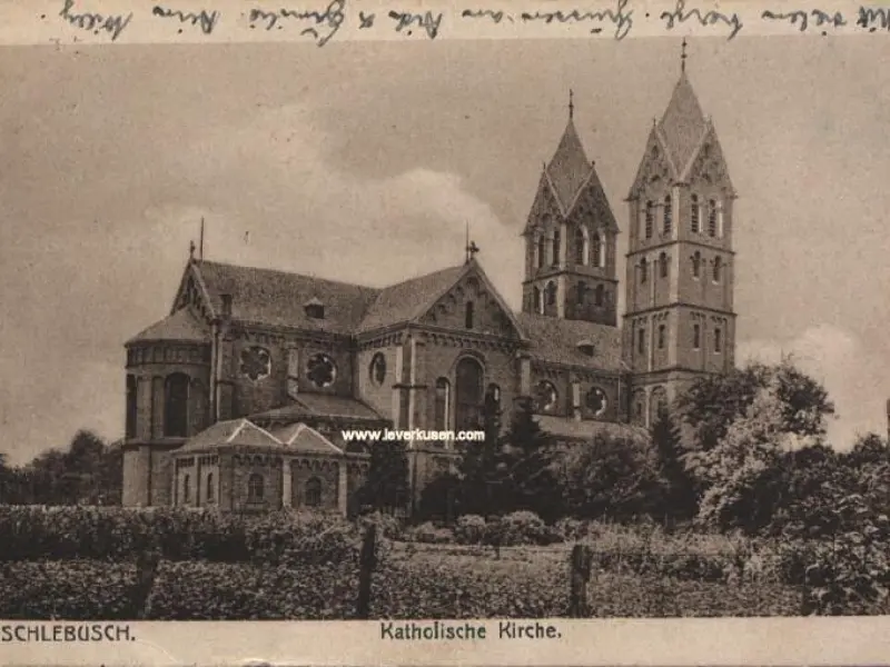 Sankt Andreas (Ansicht vom heutigen Altenheim)