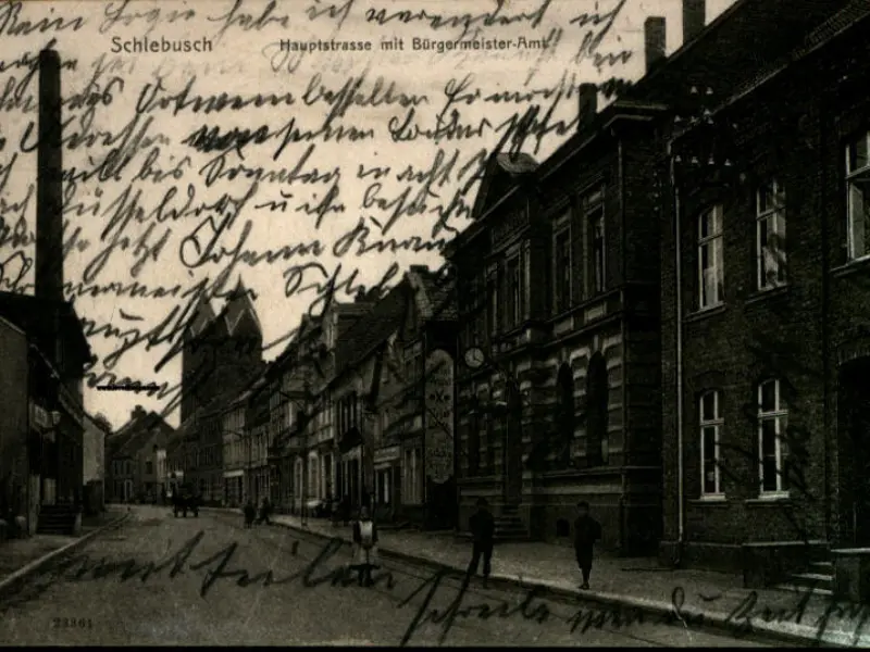 Hauptstr. (Bergische Landstr.) mit Bürgermeisteramt