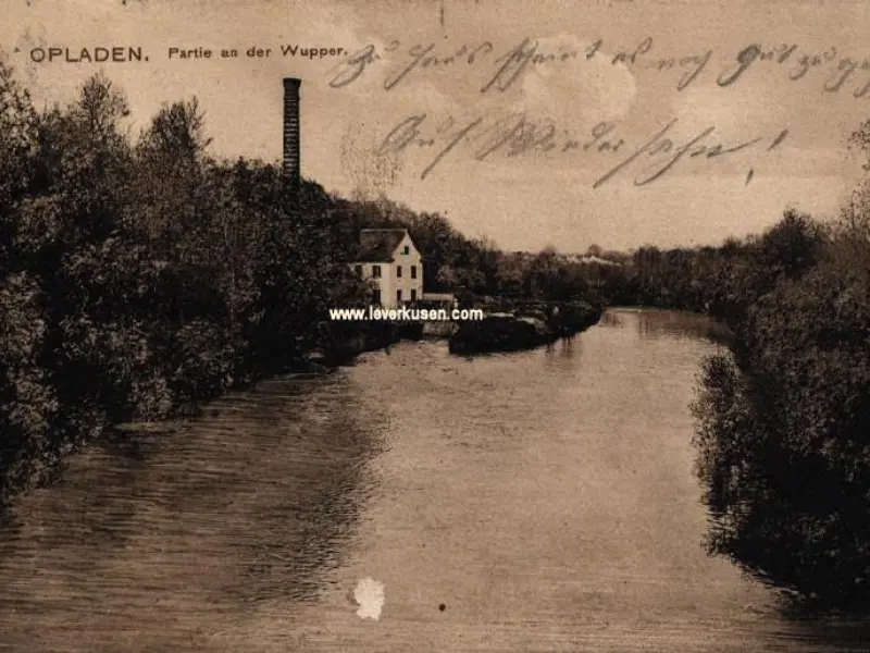 Opladen, Partie an der Wupper