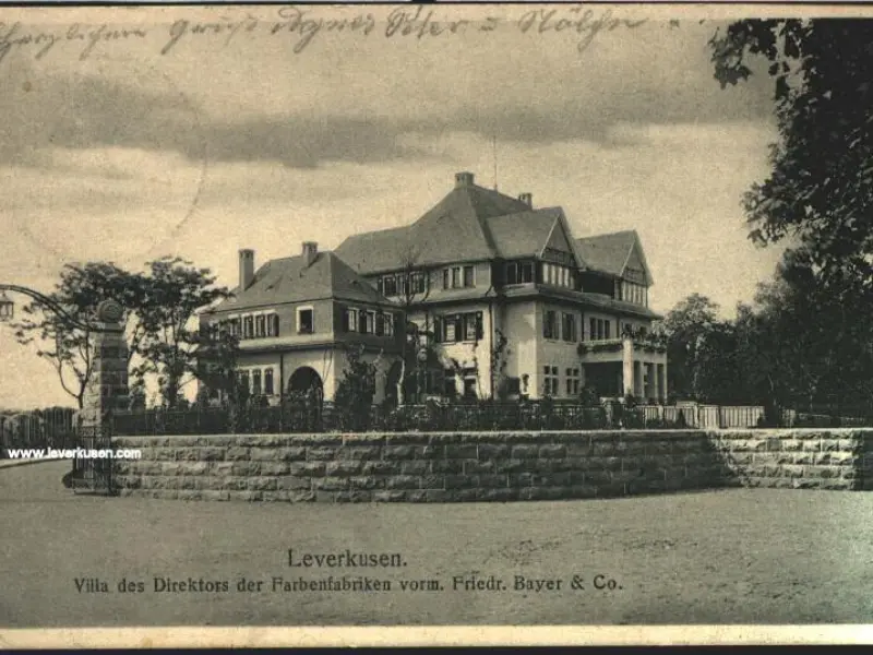 Villa des Direktors der Farbenfabriken vorm. Friedr. Bayer & Co.