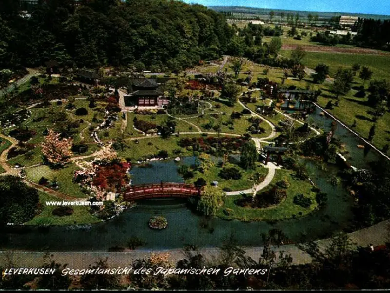 Gesamtansicht des Japanischen Gartens