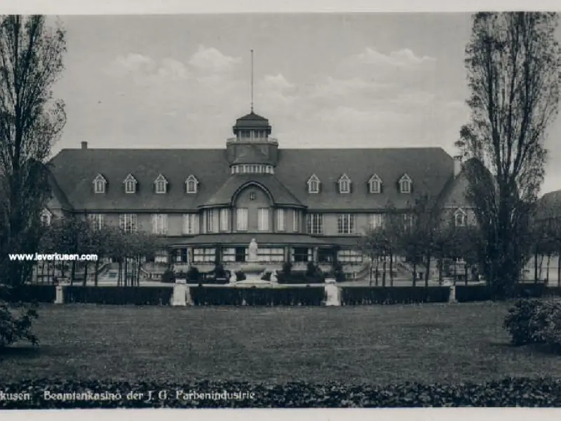 Beamtenkasino der IG Farbenindustrie (Rückseite)