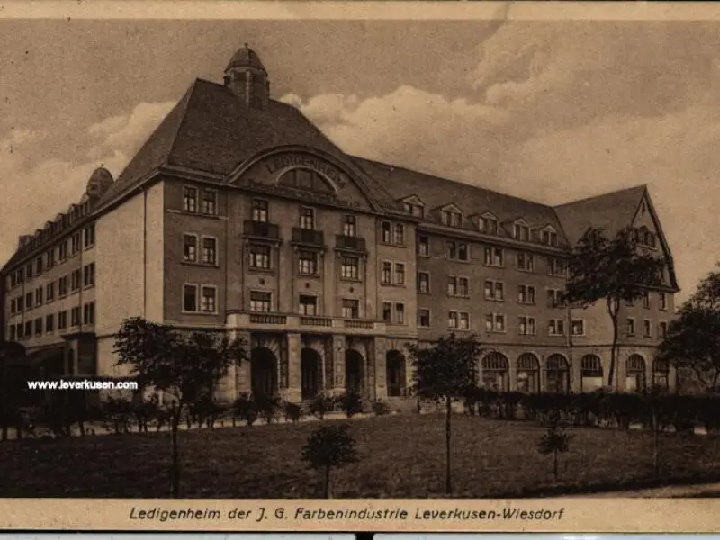 Ledigenheim der I.G. Farbenindustrie Leverkusen-Wiesdorf