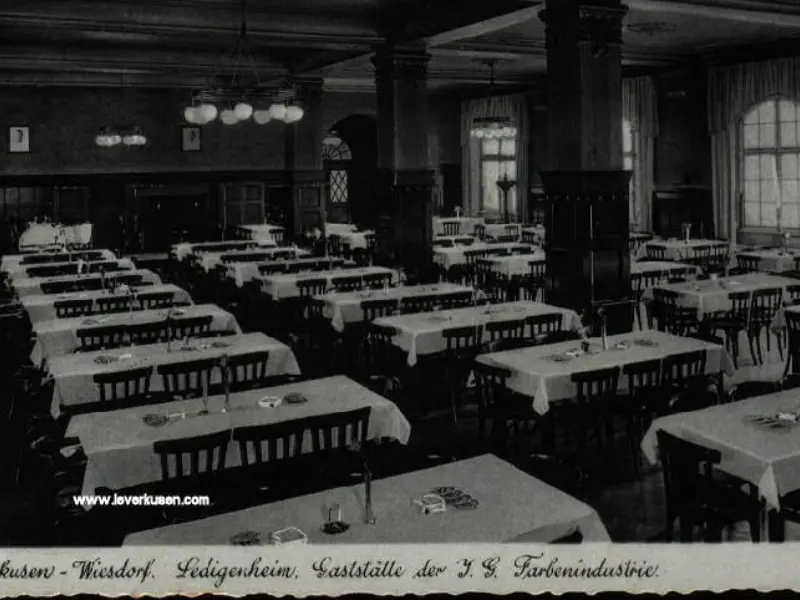 Ledigenheim, Gaststätte der I.G. Farbenindustrie