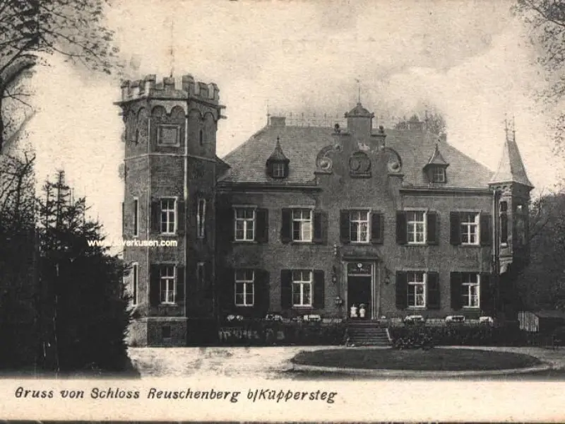 Gruss von Schloss Reuschenberg b/Küppersteg