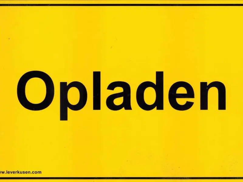 Ortsschild Opladen