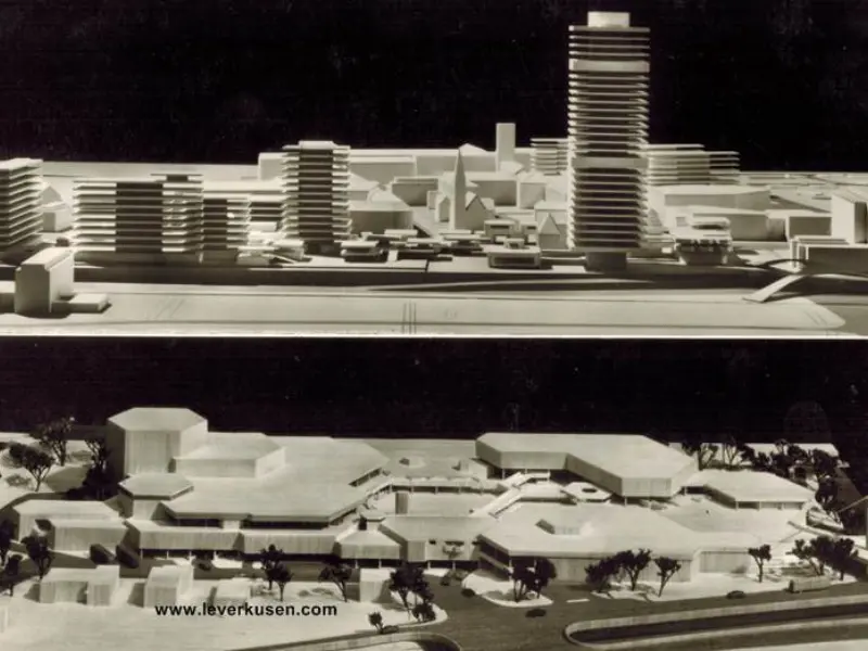 Forum und City C (Modell)