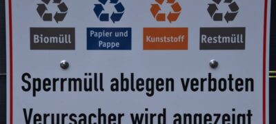 Kontrollaktion gegen Müll