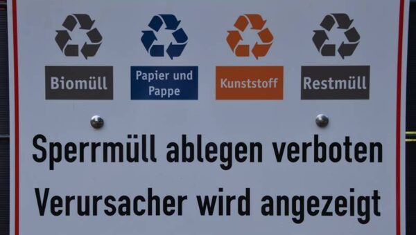Kontrollaktion gegen Müll