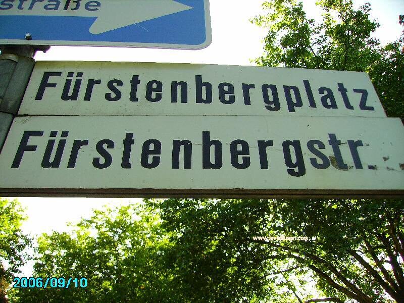 Fürstenbergstraße