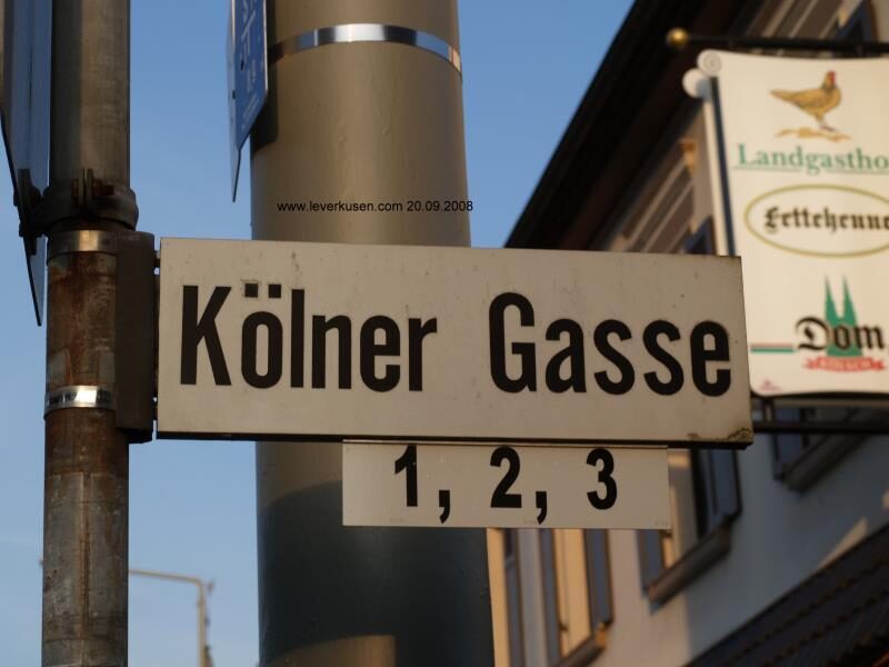 Kölner Gasse